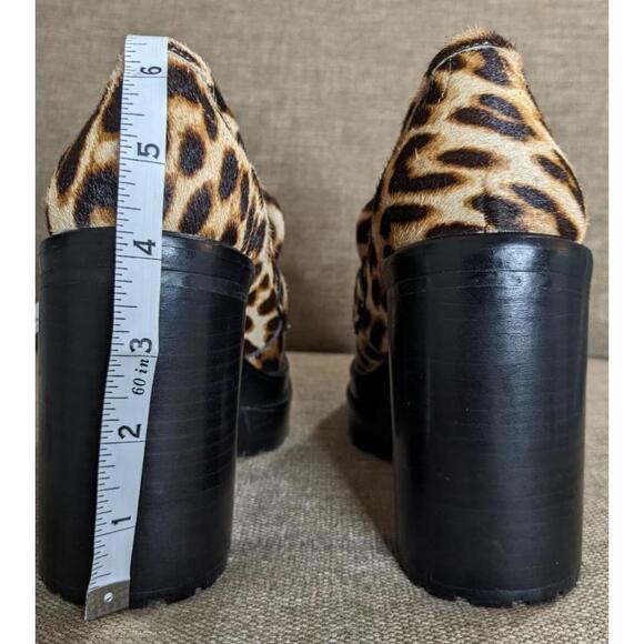 New without tags Gianni Bini Leopard Loafer Heel - Picture 11 of 12